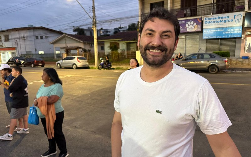 Gerente comercial Bruno de Souza leva família para conferir atração no bairro Primavera | abc+