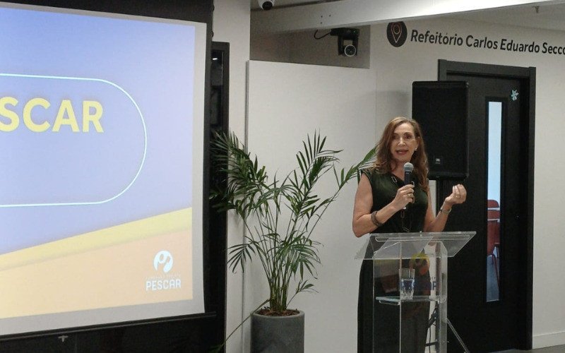 Adriana Loiferman, presidente voluntária, falou durante evento | abc+