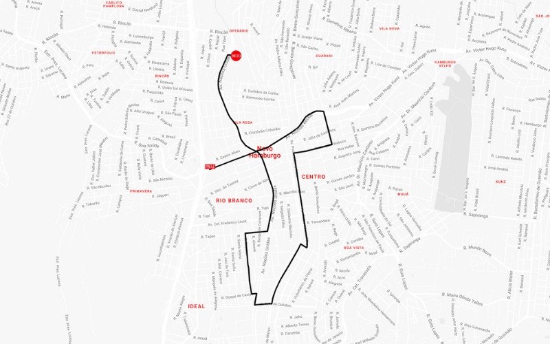 Rota da Caravana de Natal da Coca-Cola em Novo Hamburgo | abc+