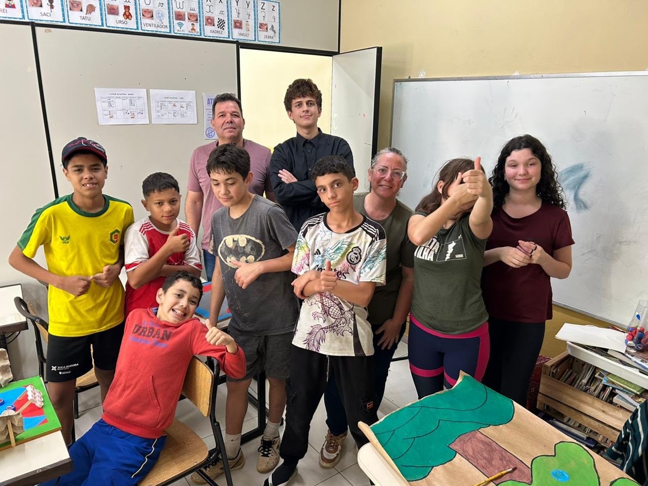 Contraturno atende 66 alunos do 5º ao 8º ano | abc+