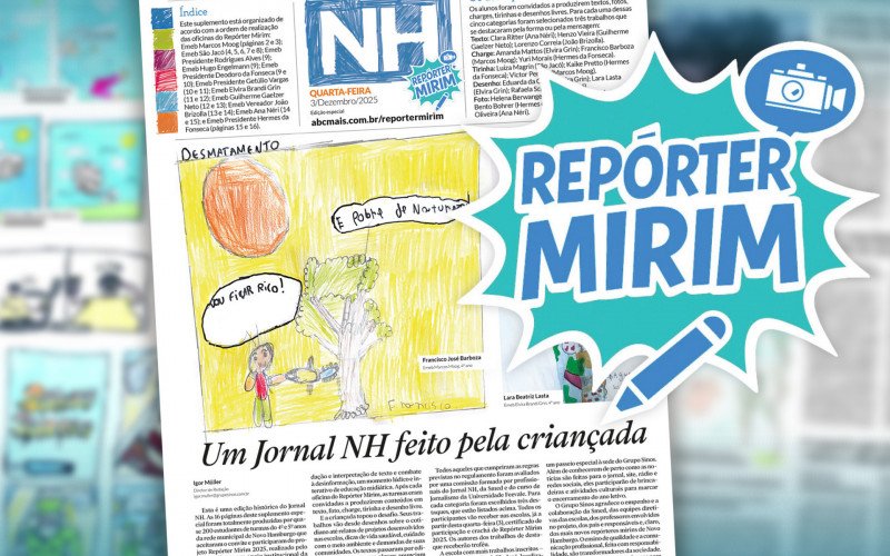 Especial do Repórter Mirim saiu nesta quarta-feira, 3 de dezembro | abc+