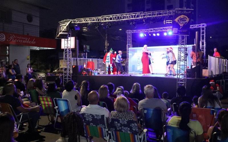 Encanto de Natal levou diversão ao bairro Pátria Nova