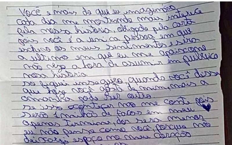 Pai denuncia vizinho de 41 anos por enviar carta e trocar mensagens com menina de 11 anos na região metropolitana | abc+