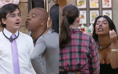 A FAZENDA 17: Dudu Camargo é chamado de cagão e peoa manda amiga "dar o periquito sujo" durante gritaria generalizada; entenda