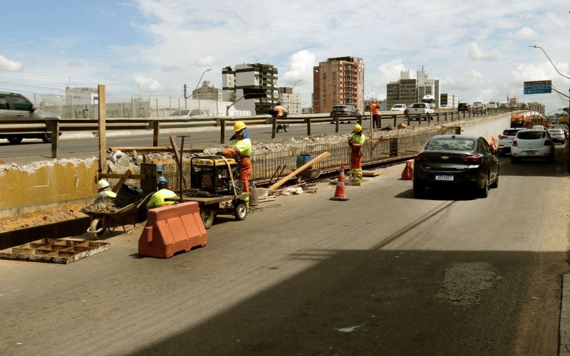 04/12/25 BR 116 - OBRAS VIADUTO DA METROVEL - CANOAS | abc+