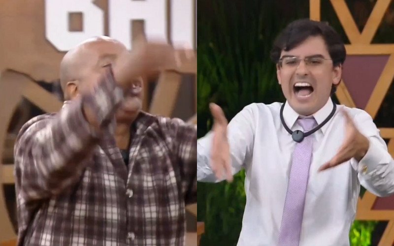 Toninho Tornado e Dudu Camargo brigaram na terça-feira (2) em A Fazenda 17 | abc+