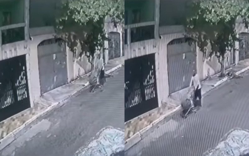 Homem foi visto por testemunhas abandonando carrinho de supermercado em que vítima foi encontrada | abc+