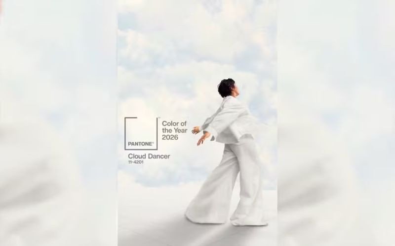 "Cloud Dancer": Pantone anuncia a cor de 2026 | abc+