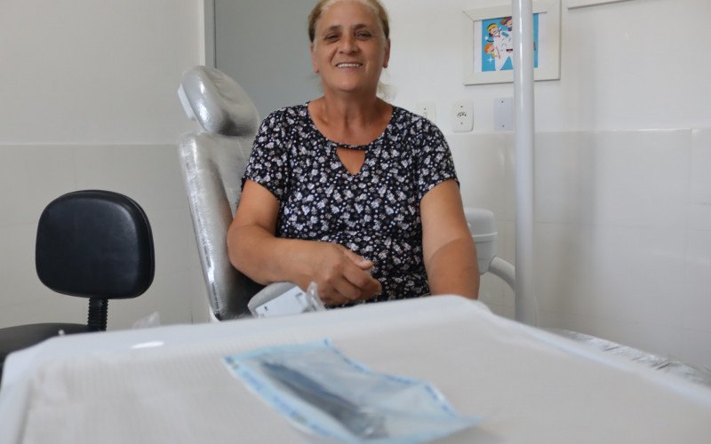 Vera Beatriz, de 57 anos. é outra paciente beneficiada pelo programa | abc+