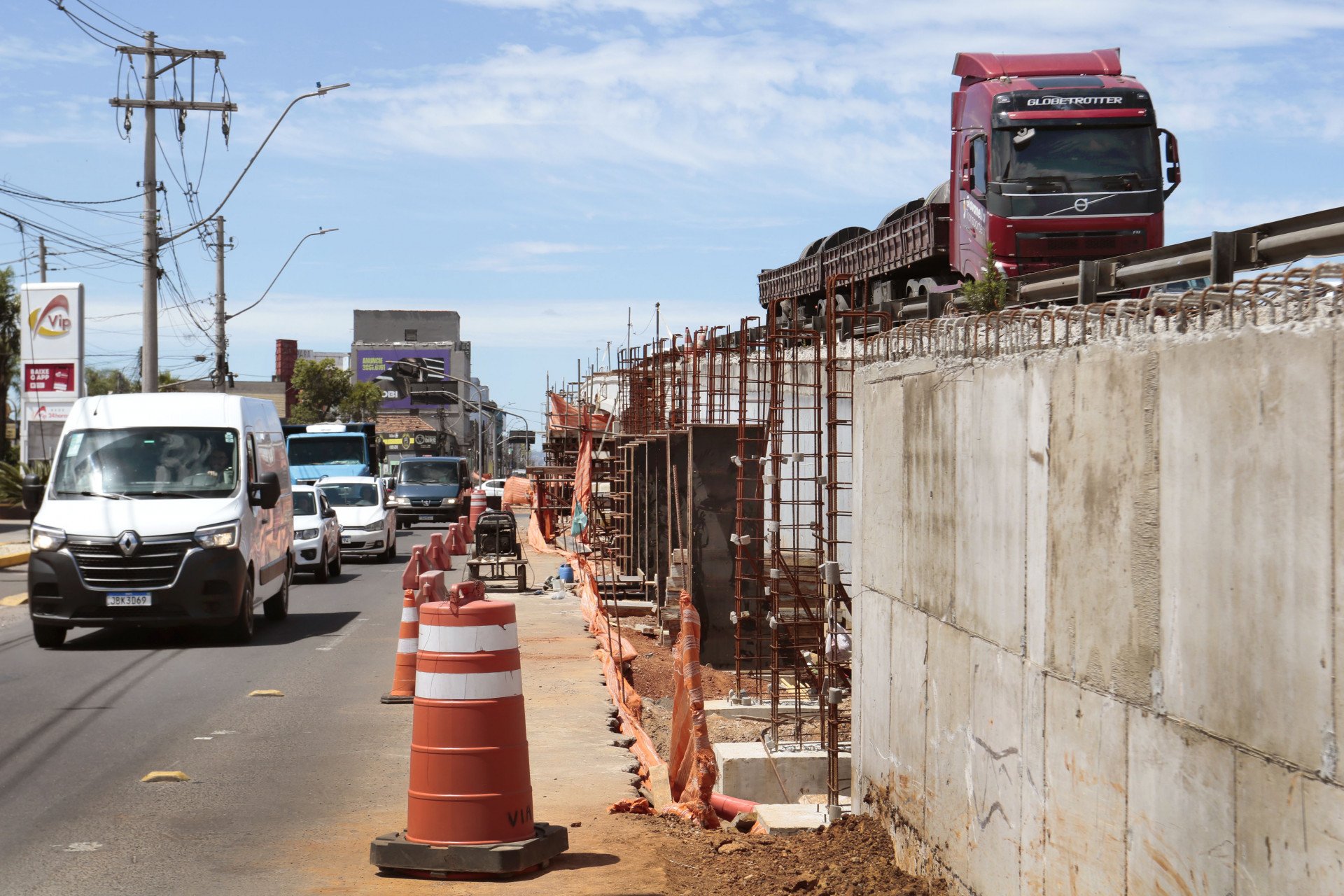 Alargamento do viaduto da Metrovel, em Canoas | abc+