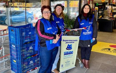 Último Sábado Solidário do ano ocorre neste sábado em 14 mercados da região