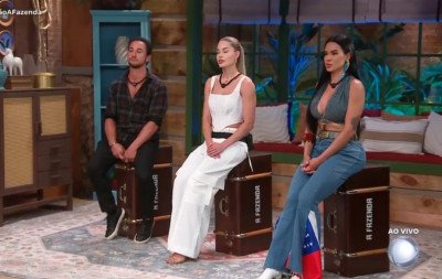 A FAZENDA 17: Peoa fica chocada ao descobrir que foi eliminada do reality show