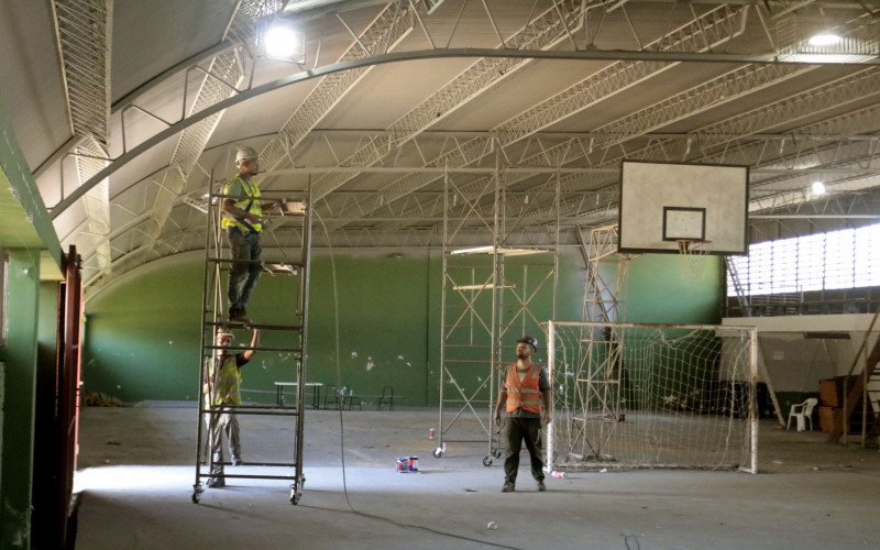 Obra no Instituto Estadual de Educação Dr. Carlos Chagas | abc+