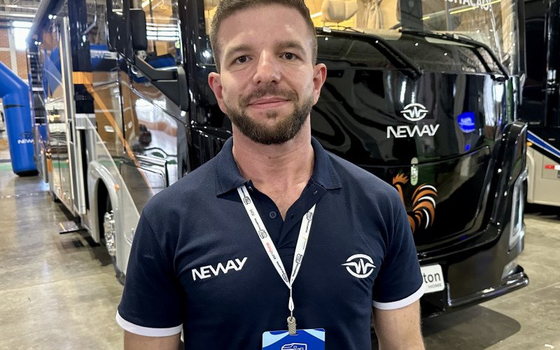 Edelvã Pasa, da Neway Motorhomes, que tem sede em Novo Hamburgo
