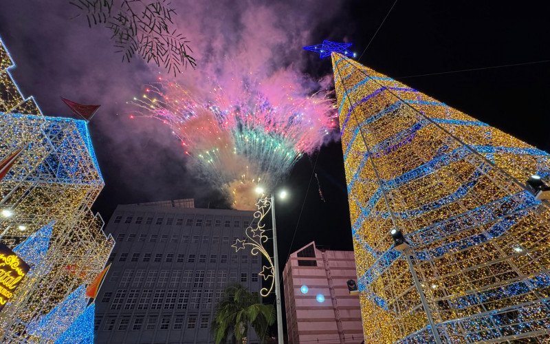 Acendimento da árvore de Natal de Novo Hamburgo