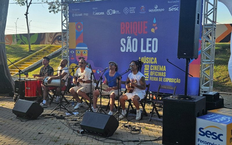 &Uacute;ltima edi&ccedil;&atilde;o do Brique S&atilde;o L&eacute;o ocorreu neste domingo (7) na Pra&ccedil;a do Imigrante