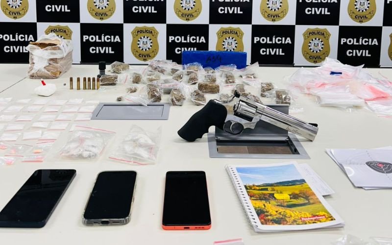 Polícia apreende arma e drogas com dupla por trás de ameaças a dirigente do Inter e seus familiares | abc+