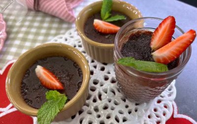 RECEITA DA ANA MARIA BRAGA: Saiba como fazer Sobremesa de chocolate no banho-maria preparada nesta segunda-feira, 8 de dezembro