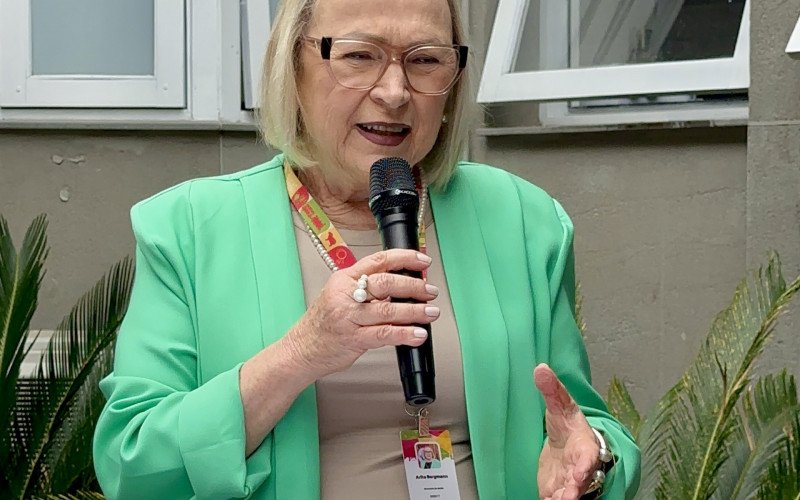 Secretária da Saúde do Estado, Arita Bergmann