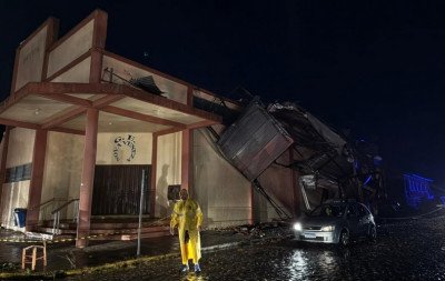 "Começou a cair tudo": Tempestade deixa estragos em 60 casas e 5 mil pessoas sem energia elétrica em cidade da Serra gaúcha
