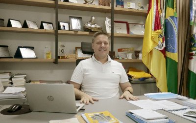 "2026 vai ser o ano das obras em Nova Santa Rita", afirma Rodrigo Battistella