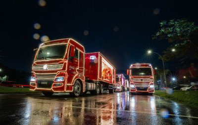 Caravana de Natal da Coca-Cola passa por Canoas nesta quarta; confira o horário