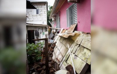 Depois de problemas no litoral, ciclone deixa feridos na região