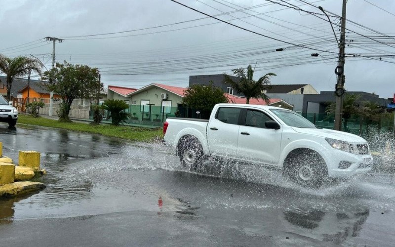 Efeitos do ciclone no litoral norte
