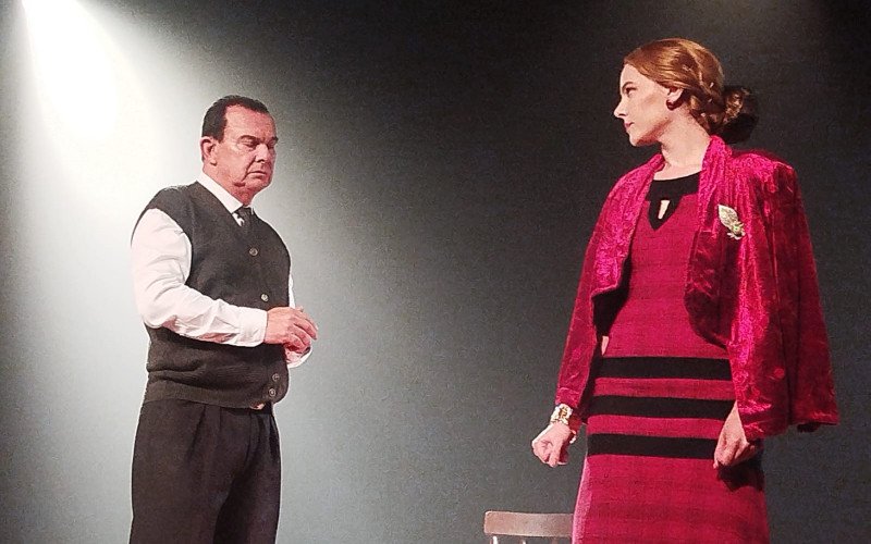 Paulo Krug e Vivian Quadros como Juan Domingo e Eva Perón | abc+