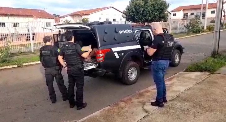 Alvos acabaram presos na manhã desta quarta-feira (10) pela Polícia Civil, em Goiás | abc+