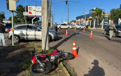 Mulher morre em acidente em Novo Hamburgo; motorista que provocou colisão fugiu do local