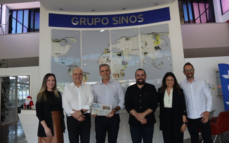 Diretor da CRVR em visita ao Grupo Sinos | abc+