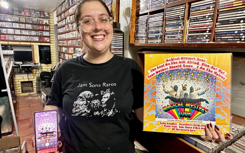 Marina fala sobre como música digital pode conviver com discos físicos - Jam Sons Raros vai reabrir em Novo Hamburgo | abc+