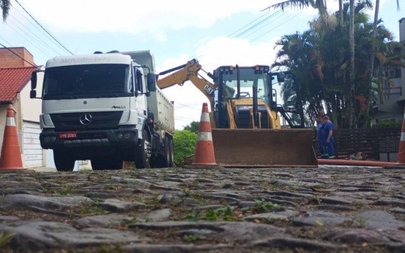 O prazo previsto para a conclusão dos trabalhos é de até dois dias