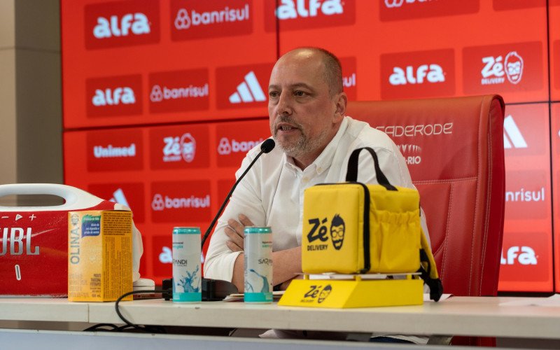 Presidente Alessandro Barcellos concedeu entrevista coletiva nesta sexta-feira | abc+