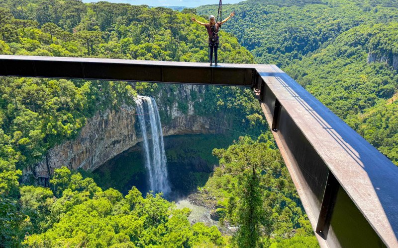 Corajoso é a nova experiência de turismo de aventura do Parque do Caracol