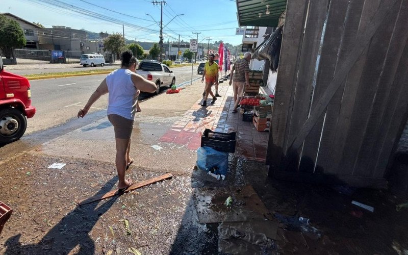 Vazamento de água em Novo Hamburgo
