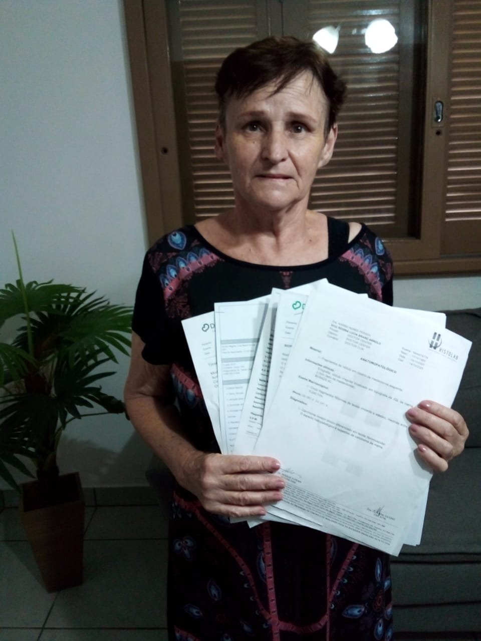 Ao consultar com a mastologista, Regina Lúcia descobriu estar com um novo câncer de mama mais de 20 anos depois do último diagnóstico | abc+