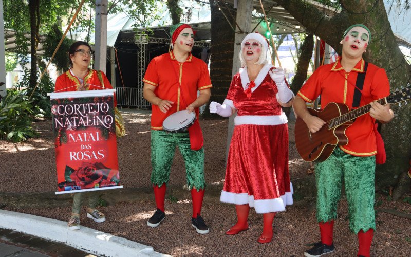 Cortejo de Natal em Sapiranga