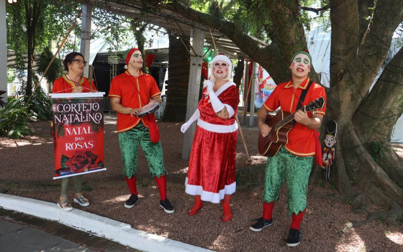 Cortejo de Natal em Sapiranga