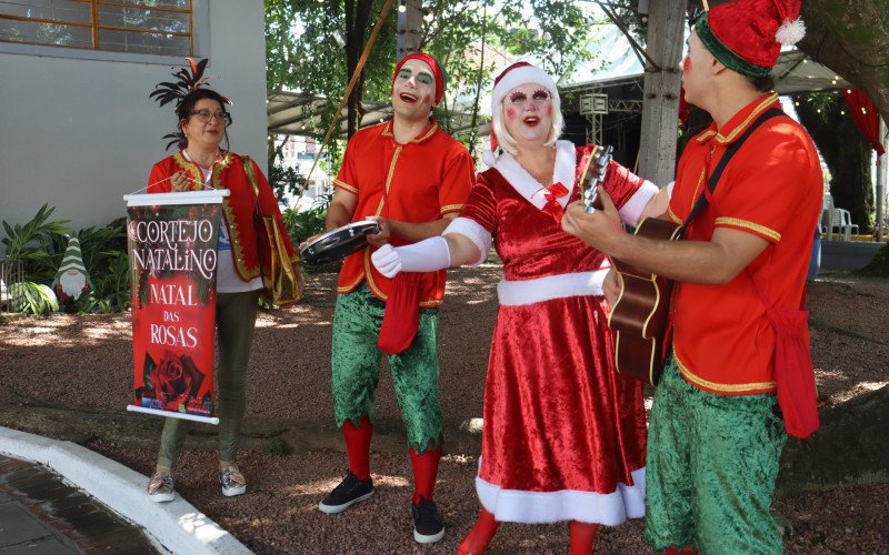Cortejo de Natal em Sapiranga