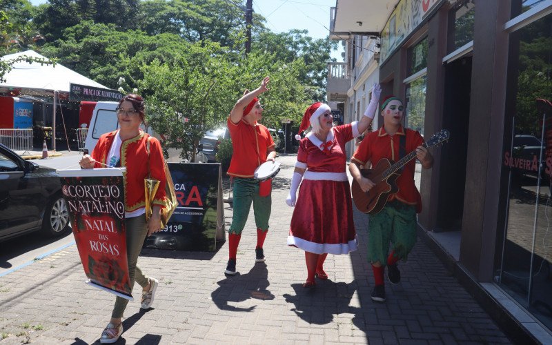 Cortejo de Natal em Sapiranga