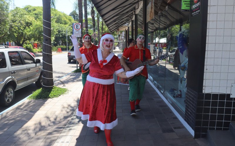 Cortejo de Natal em Sapiranga