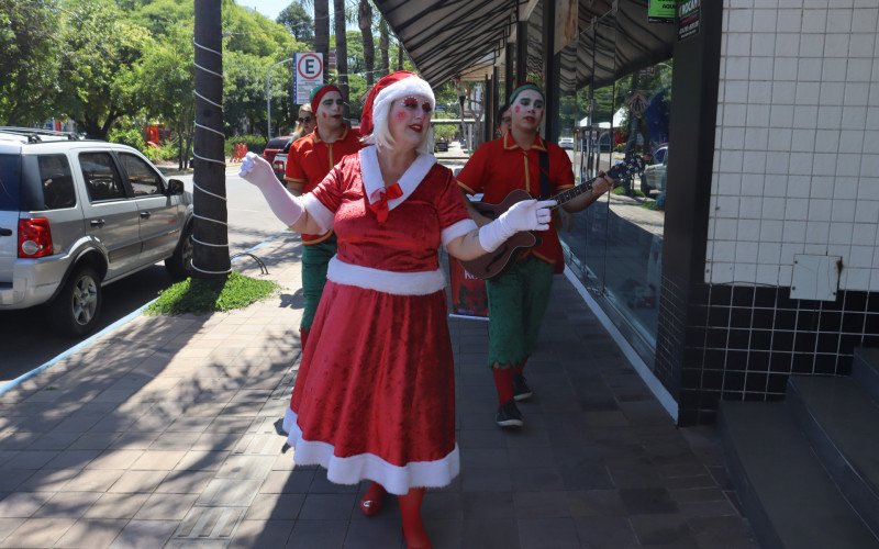 Cortejo de Natal em Sapiranga