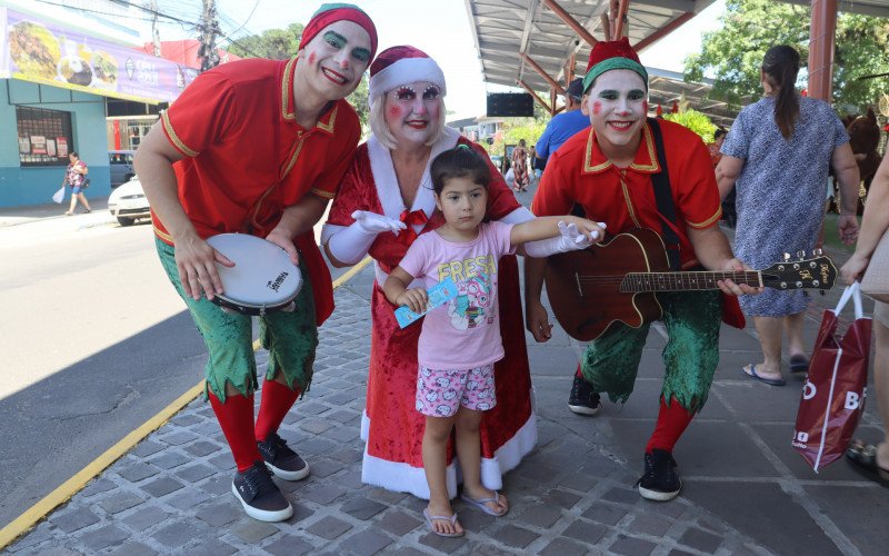 Cortejo de Natal em Sapiranga