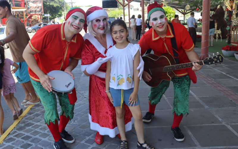 Cortejo de Natal em Sapiranga