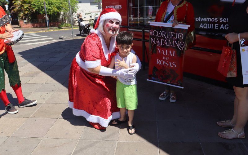 Cortejo de Natal em Sapiranga
