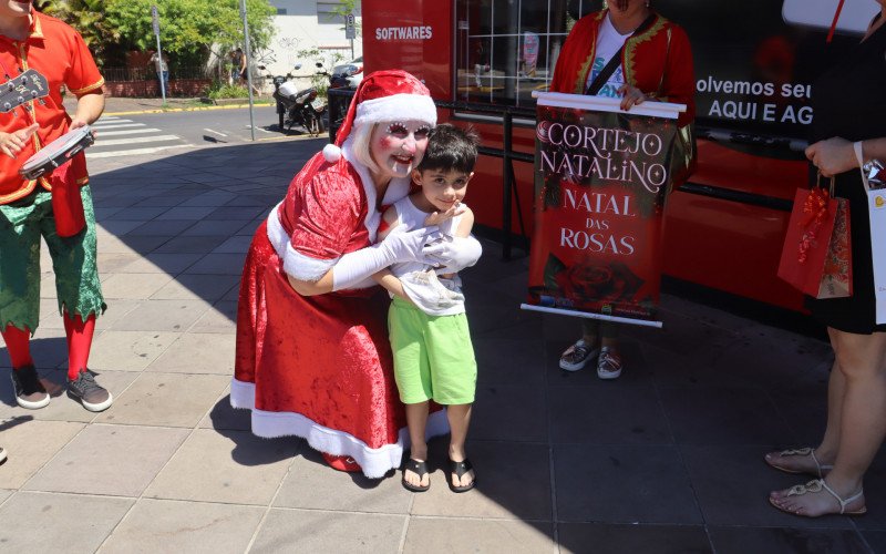Cortejo de Natal em Sapiranga