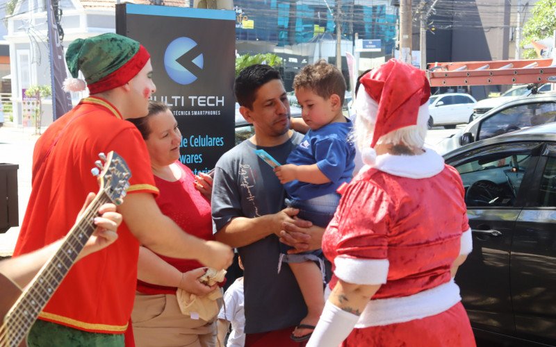 Cortejo de Natal em Sapiranga