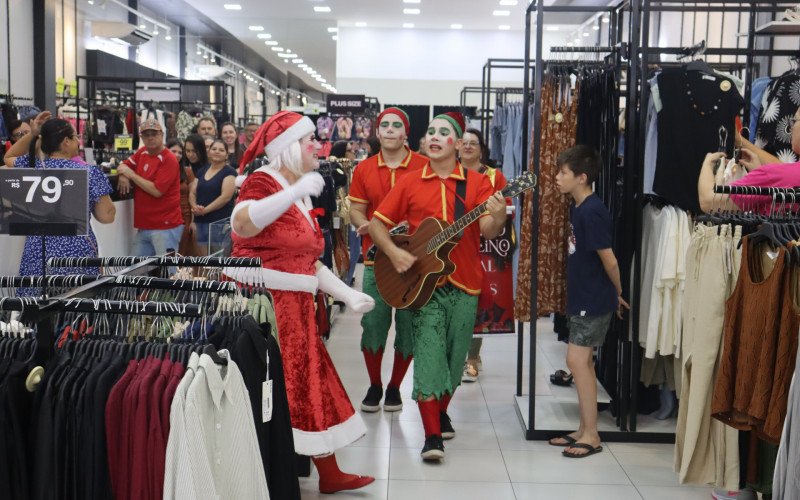 Cortejo de Natal em Sapiranga
